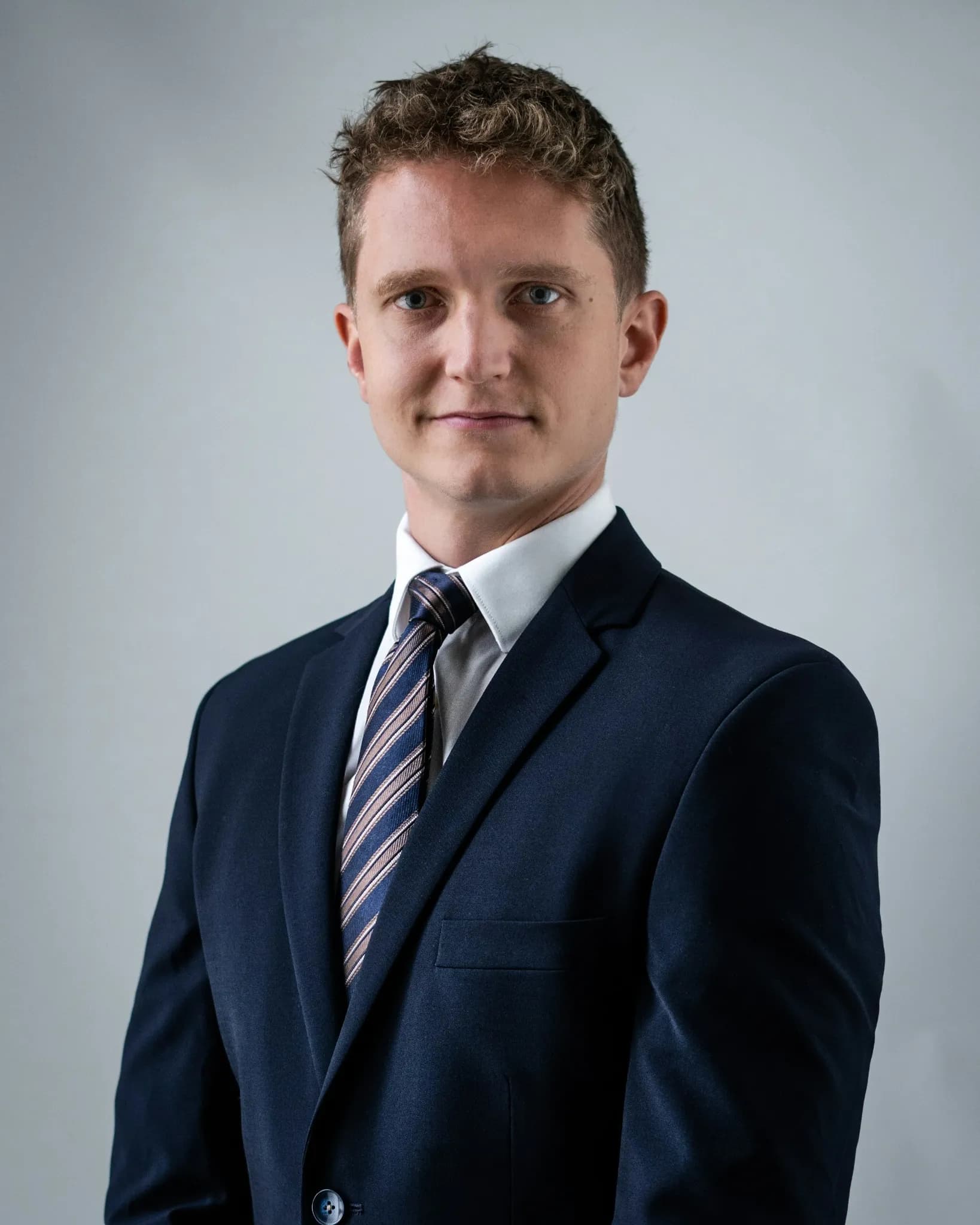 Portrait of Albert Grayson, VP Product at NovaFlow